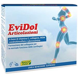 Natural Point EVIDOL ARTICOLAZIONI 30 BUSTINE COLLAGENE VITAMINA C GLUCOSAMINA CONDROITINA