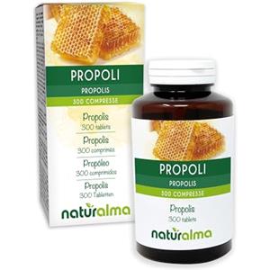 Naturalma Propoli (Propolis) resina Naturalma - 150 g - 300 compresse - Integratore alimentare - Naturale