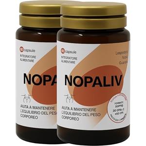 ALOHALABS Nopaliv Integratore Dimagrante 120 Capsule - Brucia Grassi Veloce, Drenante Pancia Piatta, Controllo Appetito - Nopal, Guaranà, Moringa - Naturale, Senza Stimolanti