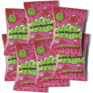 einhorn Preservativi Classico - Confezione da 49 pezzi, misura standard 54 mm, vegani, senza ormoni, senza sostanze chimiche, pellicola lubrificante naturale, sostenibile e sicuro