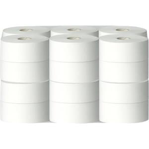 Virsus 24 Rotoli di Carta Igienica Industriale Mini Jumbo BIANCA rotoloni di Carta Igienica Pura cellulosa per Dispenser lunghezza 135mt 2 CF x 12 pezzi