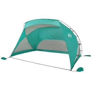 vidaXL Tenda da Spiaggia Verde 274x178x170/148 cm in Poliestere 185T