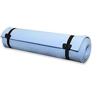 Virsus Tappetino Camping misura 180 x 50 cm Stuoia da Campeggio tappeto sport palestra fitness yoga antiscivolo colore azzurro