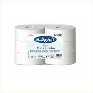 Palucart® Carta igienica industriale maxi jumbo 6 rotoloni industriali 5007 per dispenser 280mt a rotolo