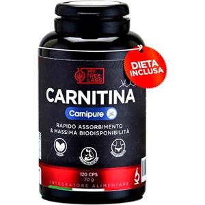 Mytree Labs MYTREELABS® Carnitina Carnipure Brevettata® (DIETA DIGITALE INCLUSA), 120CPS di L Carnitina Vegan Ultra Pura | Alta Biodisponibilità, Energizzante, Recupero Muscolare e Aumento Prestazioni Sportive