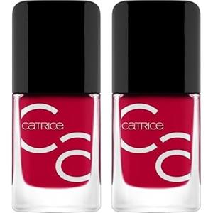 Catrice CATRICE ICONAILS Gel Lacquer, smalto n. 169, rosa, lucido, senza acetone, vegano, senza particelle di microplastica, senza conservanti, confezione da 2 (10,5 ml)