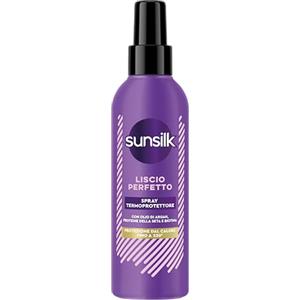 Sunsilk Spray Termoprotettore Capelli, Linea Liscio Perfetto, Senza Risciacquo, Anticrespo Capelli, Protegge dal Calore, Texture Ultra-leggera, con Olio di Argan, Proteine della Seta e Biotina, 200ml