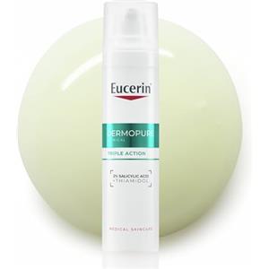 Eucerin DermoPure Clinical Siero Viso Tripla Azione 40 ml, Siero viso antimacchia post-acne, imperfezioni e comedoni, Face serum con Thiamidol e Acido Salicilico per pelle grassa e acneica