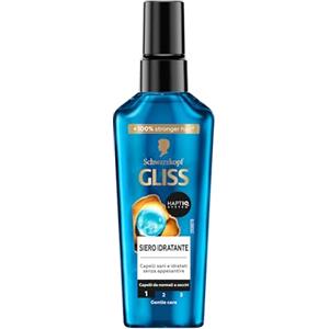 Gliss Schwarzkopf Gliss Siero Idratante 75ml, Siero capelli idratante arricchito con HAPTIQ System, Olio per capelli da normali a secchi
