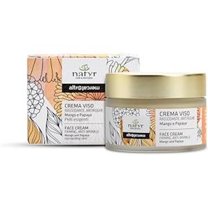 NATYR - Altromercato - Crema viso rassodante e antirughe - mango e papaya - 50ml