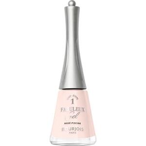 Bourjois Fabuleux Gel 115 Rosé Piscine, Smalto gel per unghie con formula vegana, rimozione facile, risultati professionali a casa, 9 ml