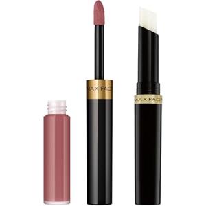 Max Factor - Lipfinity Lip Colour - Rossetto Lunga Durata e Gloss Idratante con Applicazione Bifase - Nuance 016 Glowing - 2.3 ml e 1.9 g