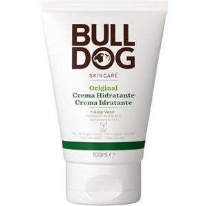 Bulldog Original Moisturiser Crema Viso Uomo Idratante, Per Il Viso, Formula Arricchita Con Aloe Vera, Tè Verde E Olio Di Camelina, 100 ml, Confezione da 1