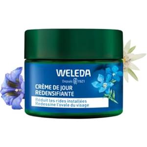 Weleda Crema Viso Giorno Contouring Genziana Blu, Riduce le Rughe Profonde, Rassoda il Collo e la Pelle Tendente al Cedimento, 40 ml
