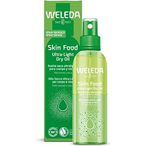 Weleda SKIN FOOD ACEITE SECO ULTRALIGERO - olio naturale per arricchire cucina e cura del corpo, contenuto 100 ml, può essere impiegato sia in cucina che nella cura del corpo ed è indicato per chi predilige