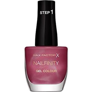 Max Factor Smalto Unghie Nailfinity Gel Colour, Smalto a Lunga Tenuta Effetto Gel, 240 Starlet