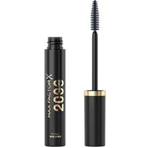 Max Factor 2000 Calorie, volumizzante e incurvante, formula per occhi sensibili, a lunga tenuta, non sbava e non crea grumi, Navy / Blu, 9 ml