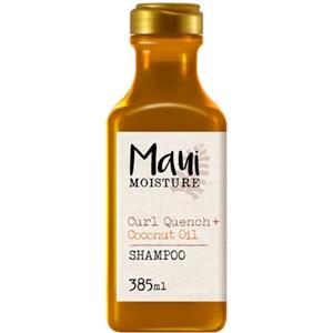 Maui Moisture Shampoo Ricci Curl Quench + Coconut Oil, Shampo naturale e vegano con Olio di Cocco per capelli, Shampoo senza solfati, siliconi o parabeni ad azione anticrespo, 385 ml