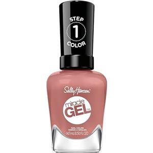 Sally Hansen Smalto Miracle Gel - Wild & Free, Anti-scheggiature, Ultra brillante, Facile da applicare, 14,7 ml