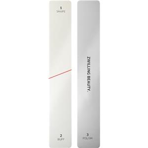 ZWILLING Lima per lucidatura, 3 superfici di grana per modellare, levigare e lucidare, correggere irregolarità e scanalature, premium, bianca, 160 mm