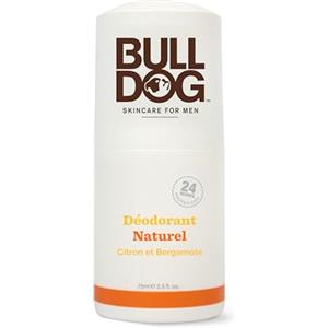 Bulldog Deodorante Naturale Limone e Bergamotto 75 ML- Deodorante profumato per uomo con ingredienti naturali
