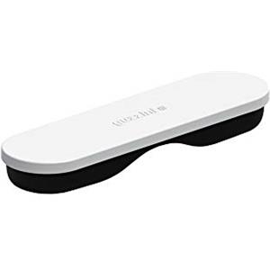 Guzzini On The Go Posate da Viaggio, Polipropilene e Acciaio Inossidabile, Spalvieri & Del Ciotto, 19 x 5.5 x h2 cm, Bianco