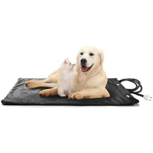 Wintem HeatUp Coperta Tappetino Riscaldante per Cani e Gatti Domestici Tappeto Termico Elettrico Cuccia Letto Copertura Impermeabile Sfoderabile 60x40 cm