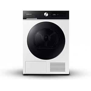 Samsung Asciugatrice Bespoke AI™ Quickdry DV90BB7445GES3 9 Kg, Pompa di Calore, Classe A+++-10%, Wifi, Oblò reversibile, Carica Frontale, 60l x 85h x 60p cm
