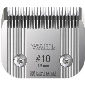 Wahl Prime Series Lame, #10, 1,5 mm, Lame per tosatrici per Animali, Lame di Ricambio, Lame di Ricambio per tosatrici per Animali Domestici, Acciaio Inox, Resistente alla ruggine, Taglio preciso