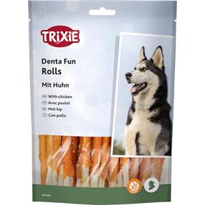 TRIXIE Denta Fun - Bastoncini da Masticare per Cani, con Pollo