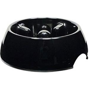 Dogit 73717 Ciotola Anti-Ingozzamento Nera 600 Ml