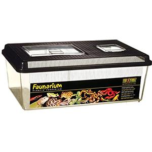 Exo Terra - Faunarium, Terrario Multiuso per Rettili/Anfibi, Multicolore, 45.7 cm x 30.5 cm x 16.5 cm