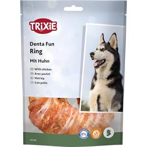 Trixie Denta Fun - Anello da masticare con pollo, 110 g