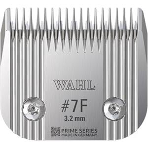 Wahl Prime Series Lame, #7F, 3,2 mm, Lame per tosatrici per Animali, Lame di Ricambio, Lame di Ricambio per tosatrici per Animali Domestici, Acciaio Inox, Resistente alla ruggine, Taglio preciso
