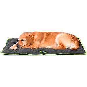 Ferplast Cuccia Cane e Gatto Antigraffio e Impermeabile, Tessuto Tecnico Resistente Tech, JOLLY Taglia Media, Materassino Lavabile a Mano a 30°, 98 x 65 x 3,5 cm, Nero