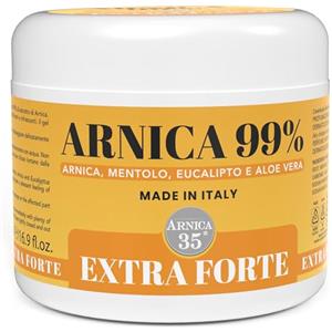 Arnica 35 Arnica Gel Extra Forte 99%, Arnica per Cavalli Uso Umano, 500ml, Gel Corpo Rinfrescante con Mentolo, per Massaggiare la Pelle di Muscoli e Articolazioni, Made in Italy