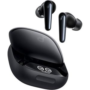 Soundcore Liberty 4 Pro di Anker, auricolari wireless con cancellazione del rumore adattiva in tempo reale, 7 sensori, ricarica 2x più veloce, musica Hi-Fi, chiamate nitide con 6 microfoni e IA