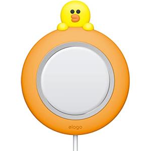 elago l B&F MS Cover di Ricarica Wireless Magnetica - Compatibile con Caricatore MagSafe, iPhone 17/16/15/14/13/12, Tutti i Dispositivi di Ricarica Wireless [Merce ufficiale] (SALLY)