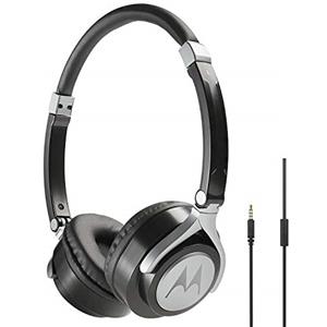 Motorola Pulse 2 - Cuffie on-ear stereo con cavo, nero