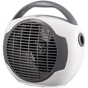 Virsus Termoventilatore Sun portatile 1000-2000 watt 2848, misura 24x14x21 cm, basso consumo, 2 livelli di potenza, scaldino elettrico scaldabagno con funzione Caldo e Freddo, Vari Colori (bianco)