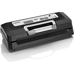 LAICA VT3119 Macchina Sottovuoto - Adatta per Cibi Secchi e Umidi - Mantiene i Cibi Freschi fino a 5 Volte Più a Lungo - Riduce gli Sprechi alimentari - 1 Rotolo per Sottovuoto Incluso