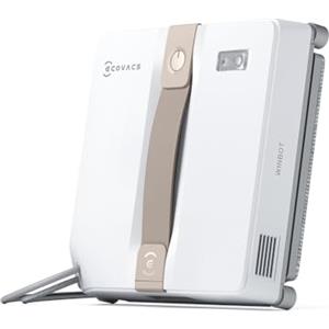 ECOVACS WINBOT MINI Robot Lavavetri, Design Compatto, Doppi Ugelli con Spruzzo Ultrasonico, Sistema di Protezione a 9 Fasi, Pianificazione Intelligente del Percorso, 3 Modalità di Pulizia