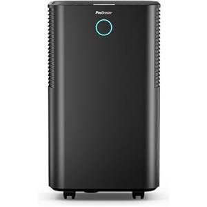 Pro Breeze OmniDry Deumidificatore Casa Muffa 12L/giorno con serbatoio da 2L, sensore e display di umidità auto, asciugatura biancheria, modalità Sleep e timer 24H - Umidità, muffa e condensa (20m²)