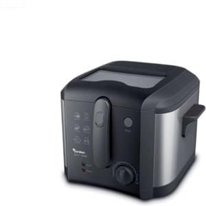 Avilia - Friggitrice Elettrica in Acciaio Inossidabile 3 Litri con Termostato Regolabile, Cestello Rimovibile, Coperchio con Finestra di Controllo e Filtro Anti-Odori per Uso Domestico