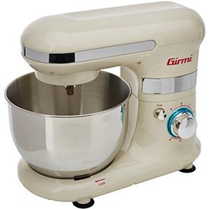 Girmi Im2501 Impastatore, 600 Watts, Plastico, Bianco