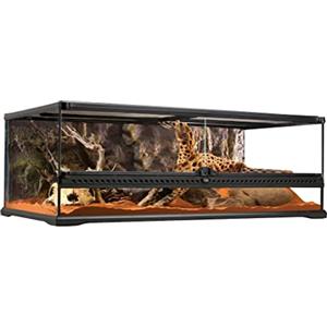 Exo Terra PT2611 Terrario in Vetro 90X45X30 Cm Inclusa Parete Posteriore