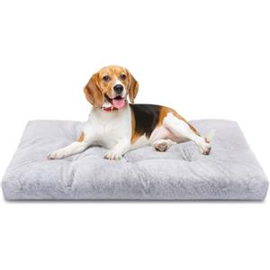 Nobleza Letto per Cani Lavabile Medio, Cuccia Cane Interno Ansiolitico Super Morbido e Soffice, Cuscini per Cani Taglia Media di alta qualità con Fondo Antiscivolo, Materassino Cane, 80x50x10 cm