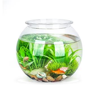 Nobleza - Boccia Pesci 20cm in PVC a Forma di Sfera, Pianta Vaso Ciotola Acquario Decori