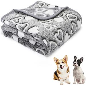 Nobleza Coperta per Cane Gatto Lavabile Soffice Durevole, Morbida Coperta in Pile per Cani e Gatti, per Cani, Gatti, Conigli E Altri Animali Domestici, 100 * 80 cm