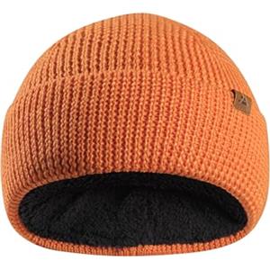 DANISH ENDURANCE Berretto Beanie in Lana Merino e Fodera Pile, Cappello in Maglia, Taglia Unica per Ragazzi e Ragazze, Beanie Invernale, Unisex,